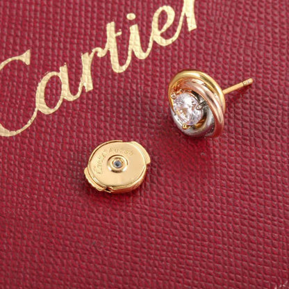 [Resenly Jewelry]TRINITY STUD DIAMOND EARRINGS