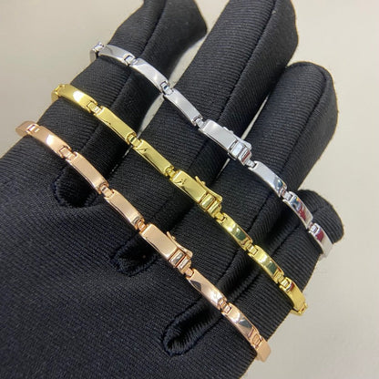 [Resenly Jewelry]PANTHERE HALF DIAMOND ON CHAIN BRACELET
