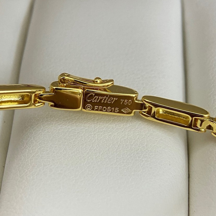 [Resenly Jewelry]PANTHERE HALF DIAMOND ON CHAIN BRACELET