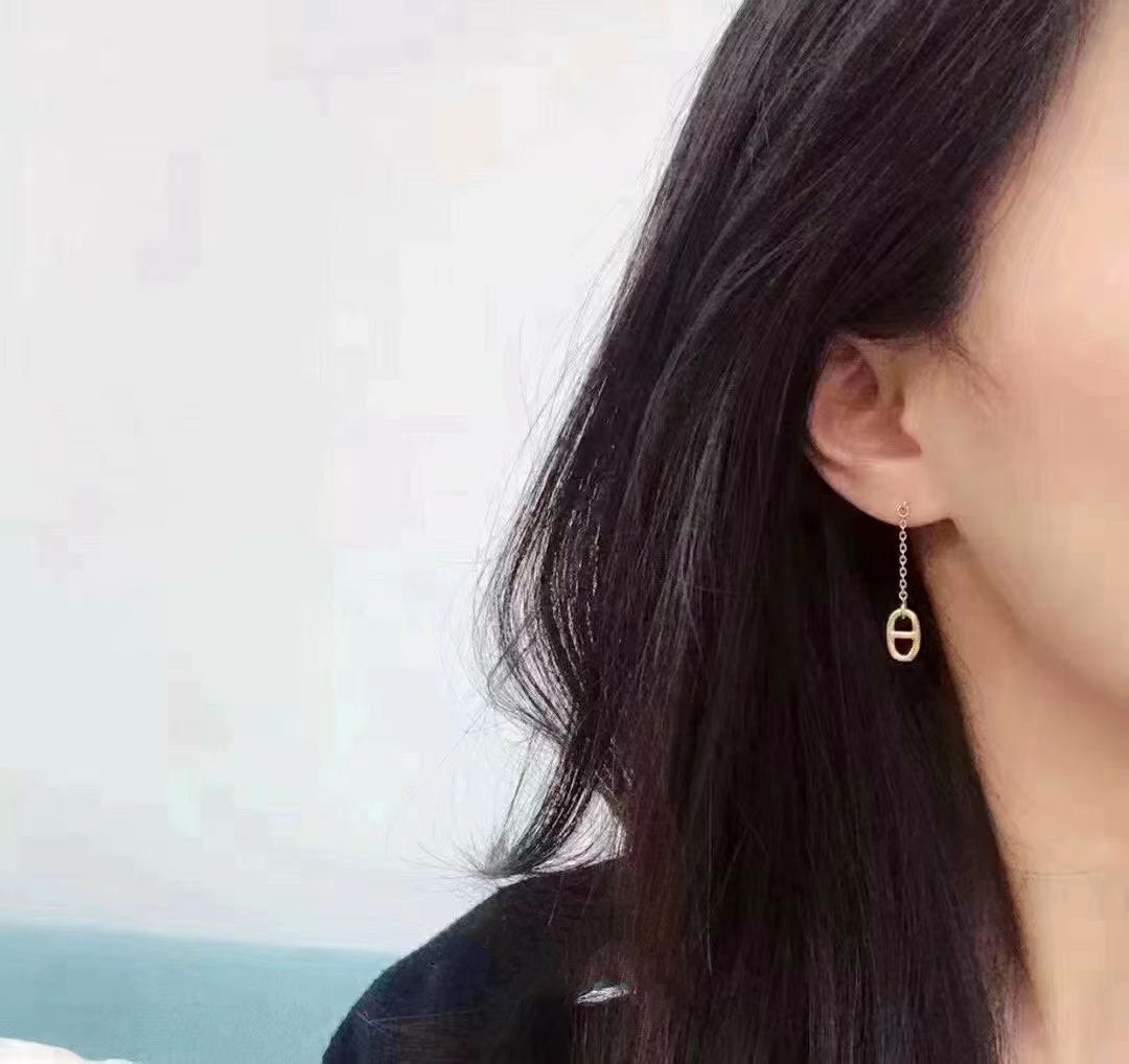 [Resenly Jewelry]CHAINE TASSEL EARRINGS