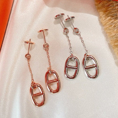[Resenly Jewelry]CHAINE TASSEL EARRINGS