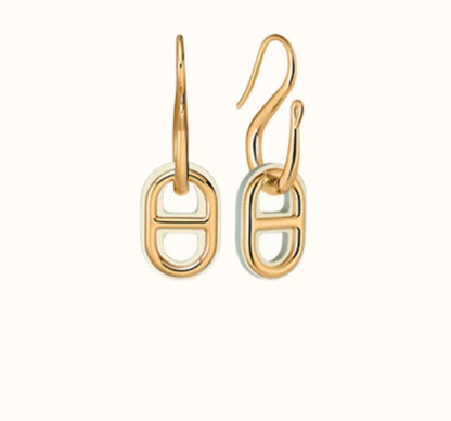 [Resenly Jewelry]HM O'MAILLON GOLD EARRINGS