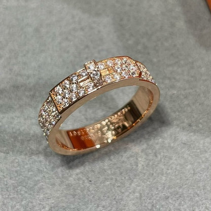 [Resenly Jewelry]KELLY PINK GOLD DIAMOND RING