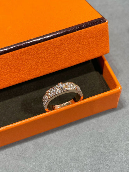 [Resenly Jewelry]KELLY PINK GOLD DIAMOND RING