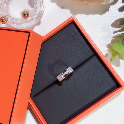 [Resenly Jewelry]H RING FULL DIAMOND