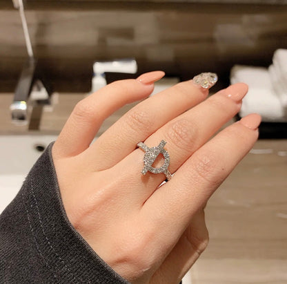 [Resenly Jewelry]ECHAPPEE RING SILVER DIAMOND