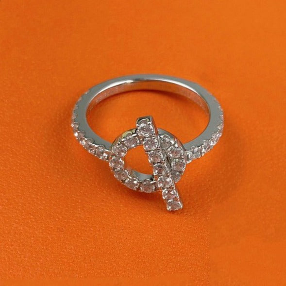 [Resenly Jewelry]ECHAPPEE RING SILVER DIAMOND