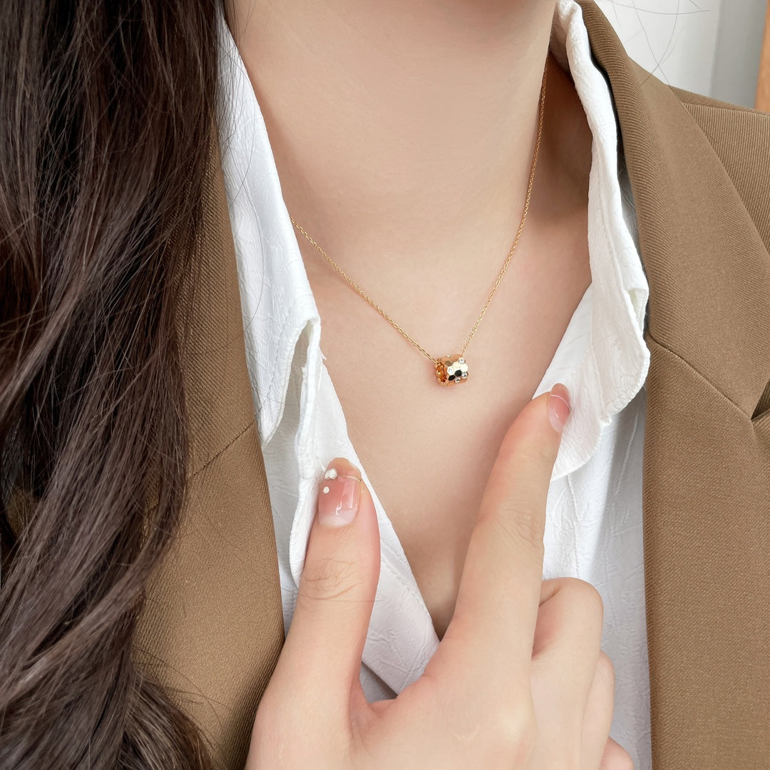 [Resenly Jewelry]BEE MINI PEDANT DIAMOND NECKLACE
