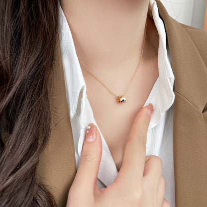 [Resenly Jewelry]BEE MINI PEDANT DIAMOND NECKLACE