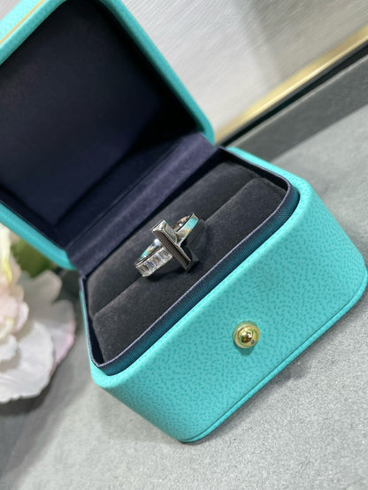 [Resenly Jewelry]T1 WIDE 4.5MM DIAMOND RING