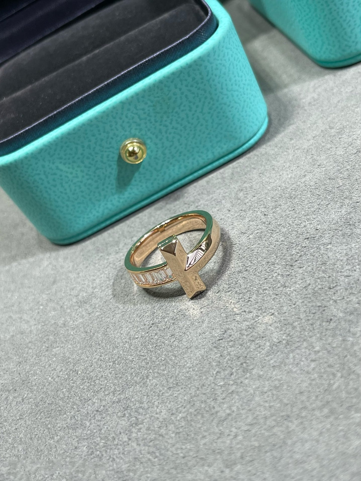 [Resenly Jewelry]T1 WIDE 4.5MM DIAMOND RING