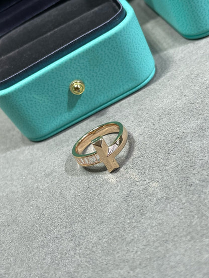 [Resenly Jewelry]T1 WIDE 4.5MM DIAMOND RING