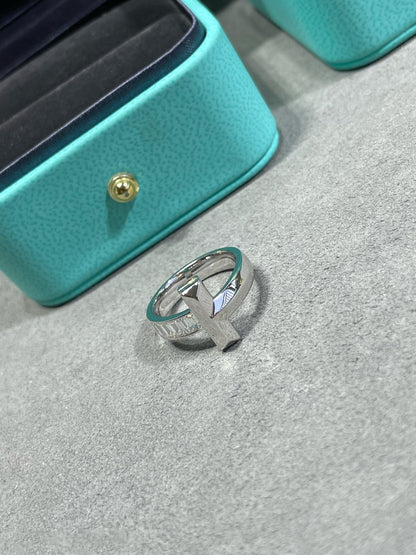[Resenly Jewelry]T1 WIDE 4.5MM DIAMOND RING