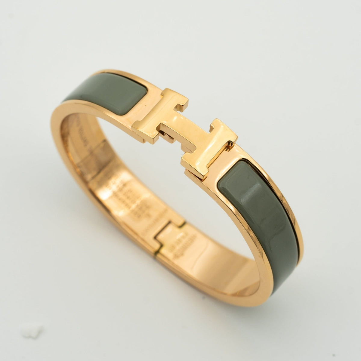 [Resenly Jewelry]H BRACELET BLUE GREEN 12MM