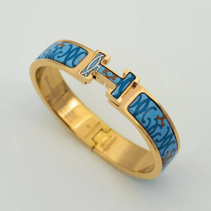 [Resenly Jewelry]H BRACELET BLUE MULTICOLOR