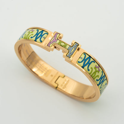 [Resenly Jewelry]H BRACELET BEIGE MULTICOLOR