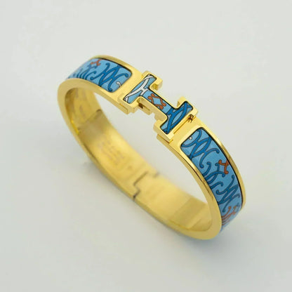 [Resenly Jewelry]H BRACELET BLUE MULTICOLOR