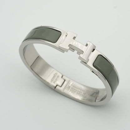 [Resenly Jewelry]H BRACELET BLUE GREEN 12MM