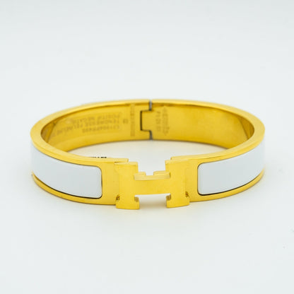[Resenly Jewelry]H WHITE BRACELET