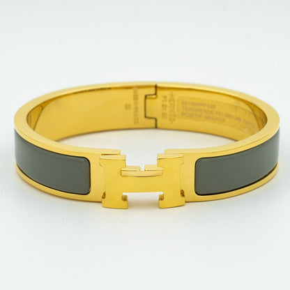 [Resenly Jewelry]H BRACELET BLUE GREEN 12MM