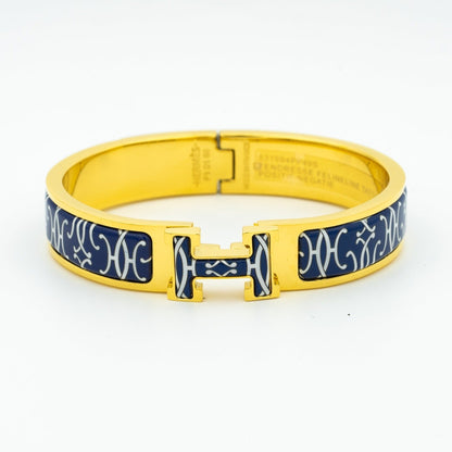[Resenly Jewelry]H BRACELET BLACK MULTICOLOR