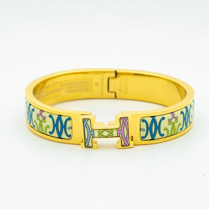 [Resenly Jewelry]H BRACELET BEIGE MULTICOLOR