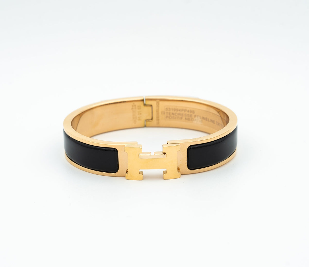 [Resenly Jewelry]H BLACK BRACELET