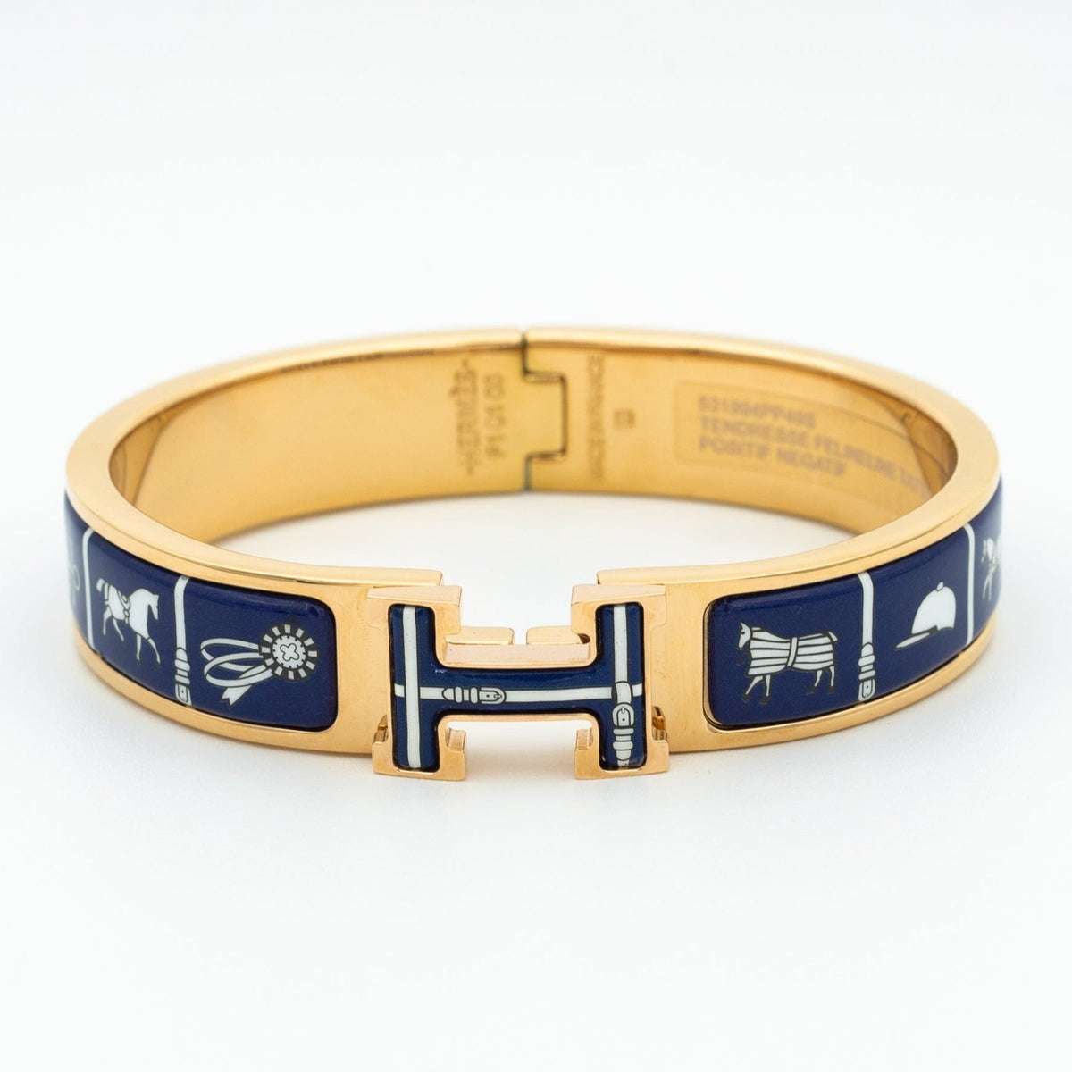 [Resenly Jewelry]H BRACELET BLUE CERAMIC