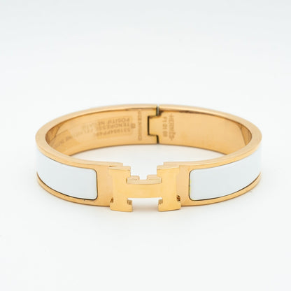 [Resenly Jewelry]H WHITE BRACELET