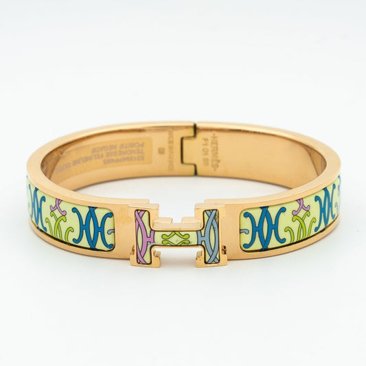 [Resenly Jewelry]H BRACELET BEIGE MULTICOLOR