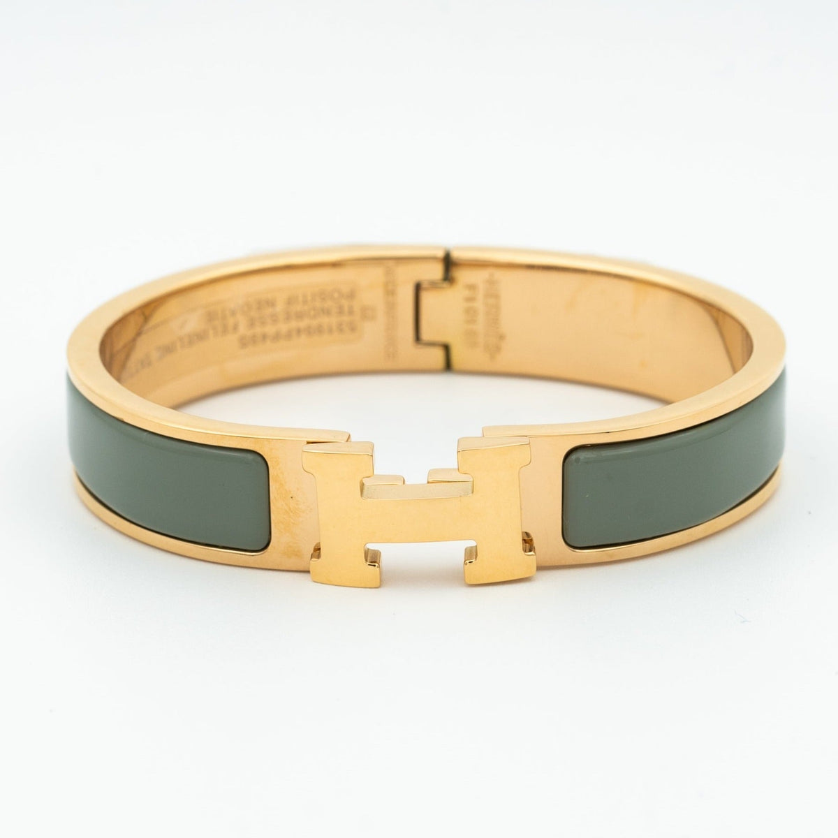 [Resenly Jewelry]H BRACELET BLUE GREEN 12MM