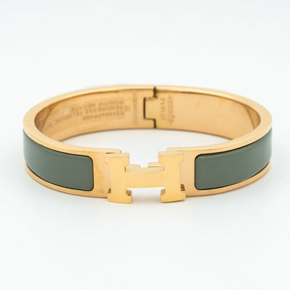 [Resenly Jewelry]H BRACELET BLUE GREEN 12MM