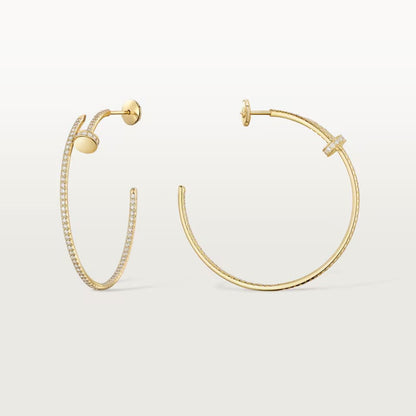 [Resenly Jewelry]JUSTE FULL DIAMOND LARGE EARRINGS