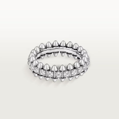 [Resenly Jewelry]CLASH 6.4MM SMALL FULL DIAMOND RING