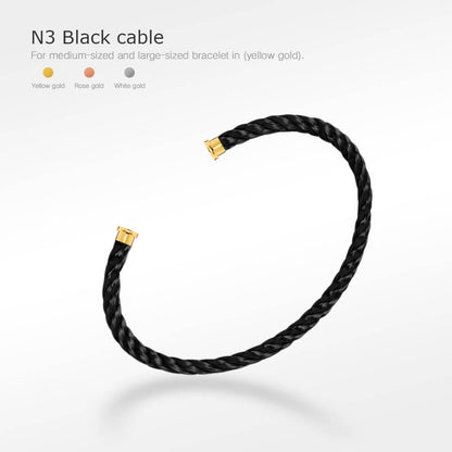 [Resenly Jewelry]FORCE SERIES BRACELET CABLES 50 CHOICES (DIY SELECTION)