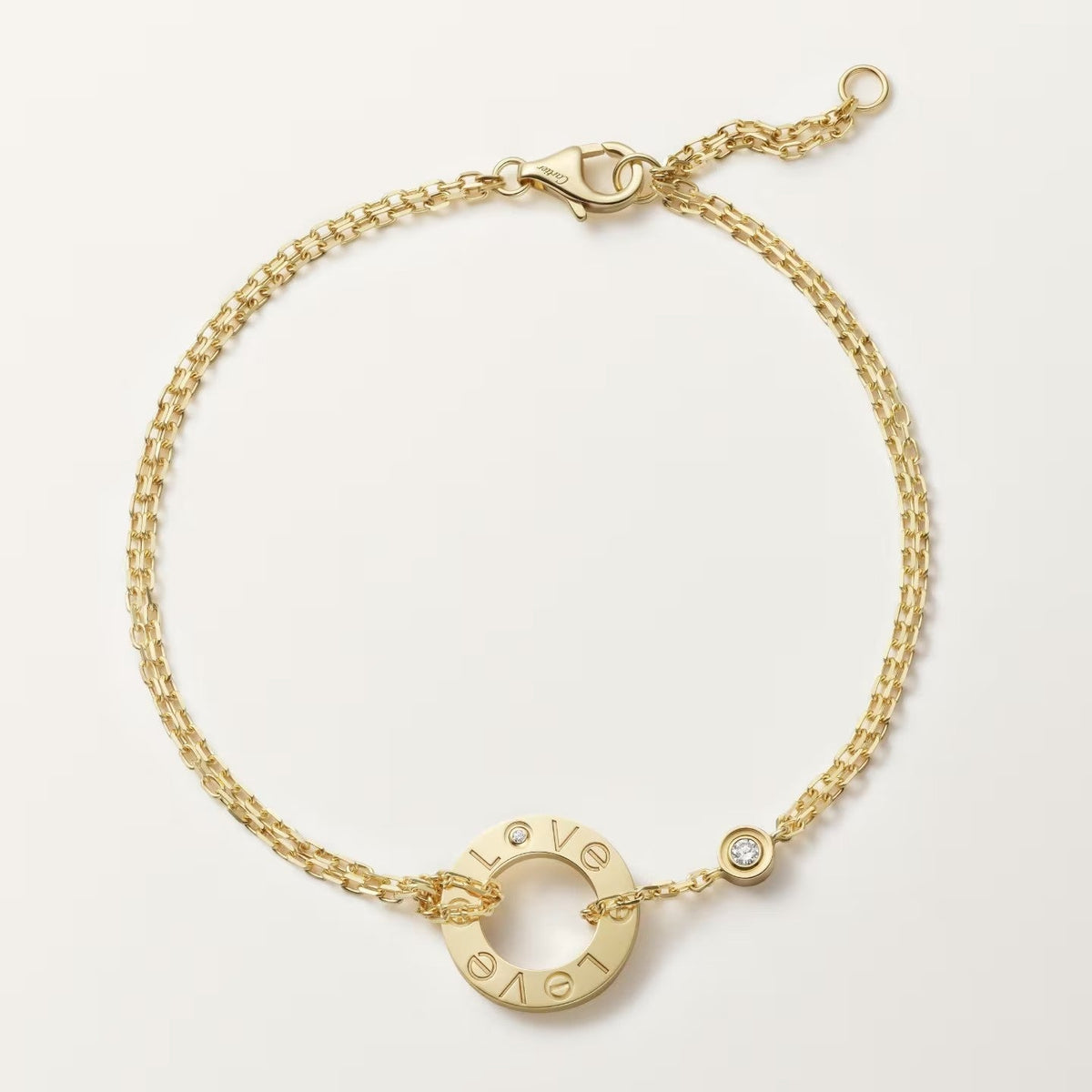 [Resenly Jewelry]LOVE BRACELET 2 DIAMOND