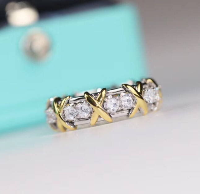 [Resenly Jewelry]Classic Gold Diamond Ring