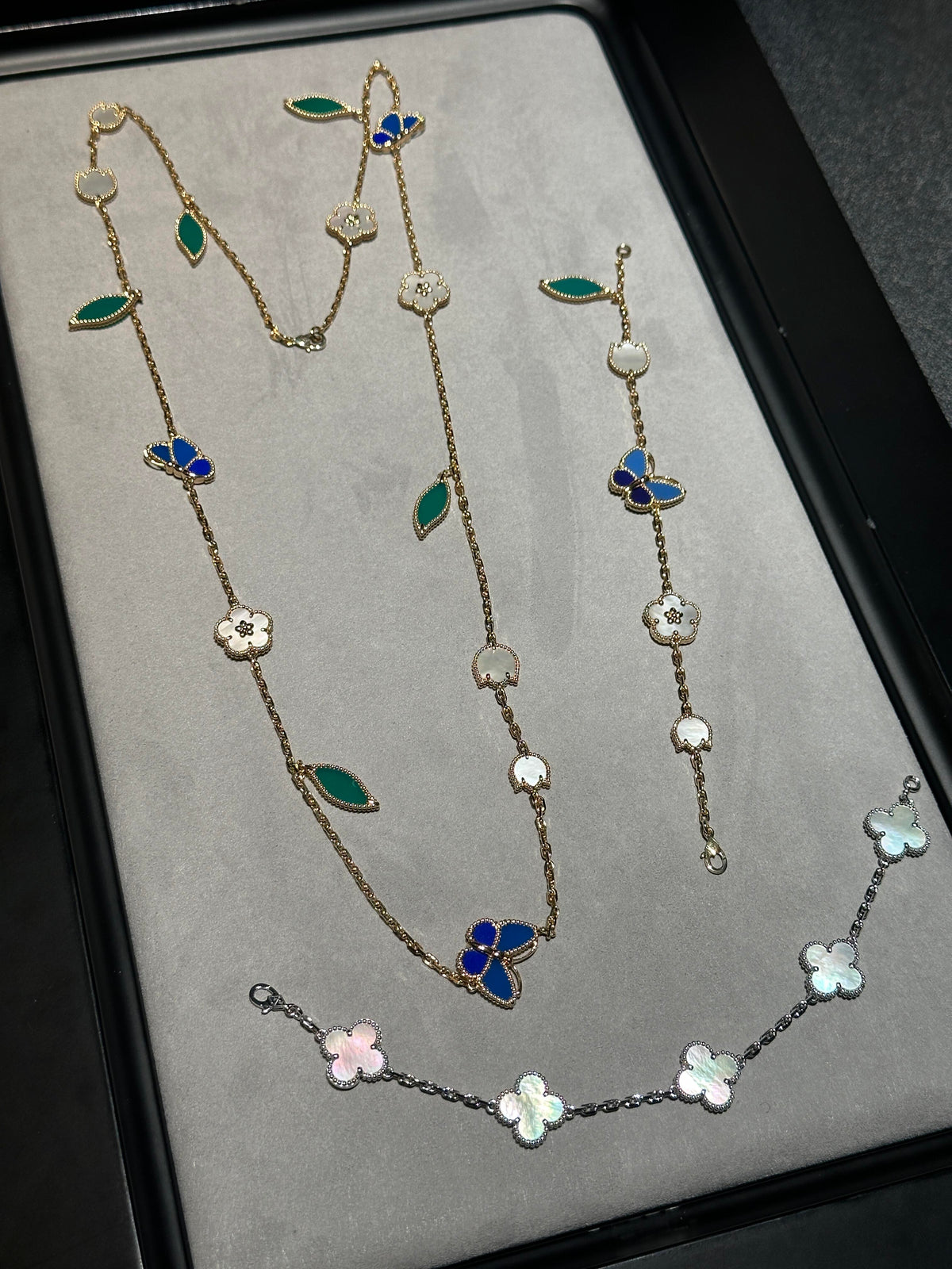 [Resenly Jewelry] 26 NEW CLOVER 15 MOTIFS LUCKY NECKLACE