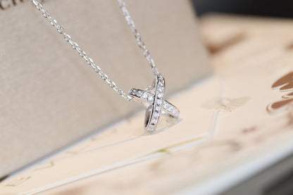 [Resenly Jewelry]JEUX DE DIAMOND NECKLACE