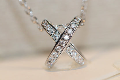 [Resenly Jewelry]JEUX DE DIAMOND NECKLACE
