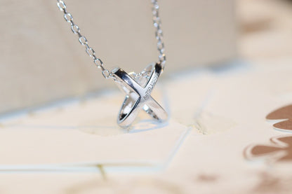 [Resenly Jewelry]JEUX DE DIAMOND NECKLACE