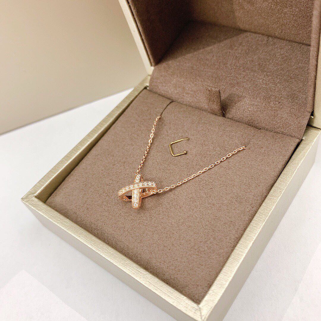 [Resenly Jewelry]JEUX DE DIAMOND NECKLACE