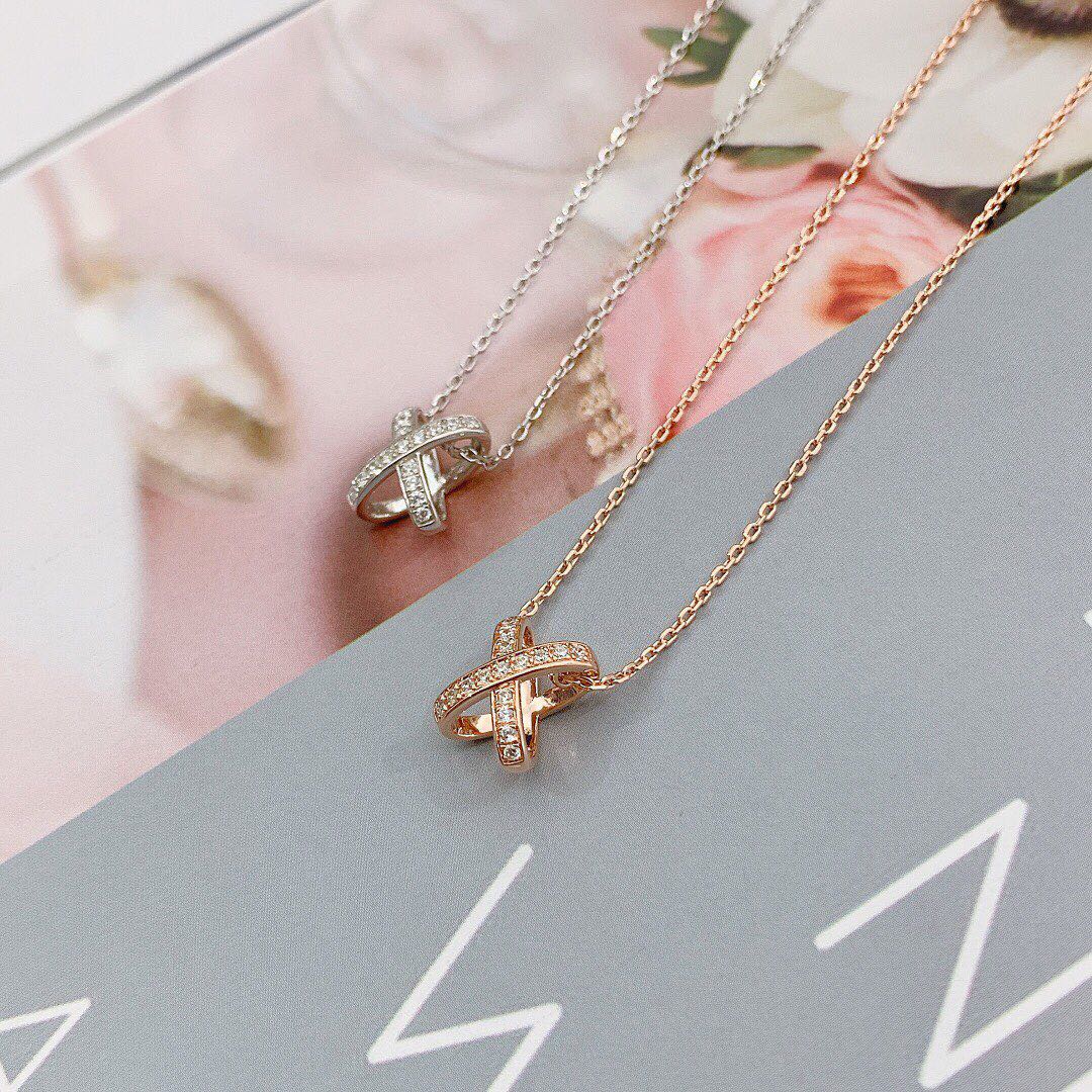 [Resenly Jewelry]JEUX DE DIAMOND NECKLACE