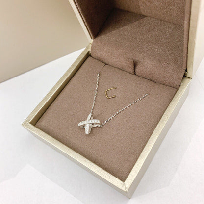 [Resenly Jewelry]JEUX DE DIAMOND NECKLACE