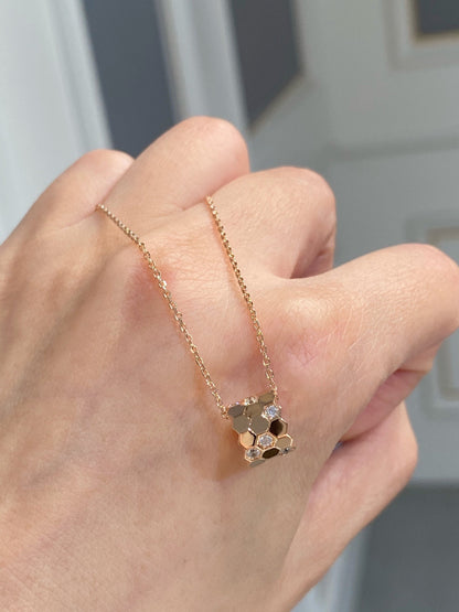 [Resenly Jewelry]BEE LOVE DIAMOND NECKLACE