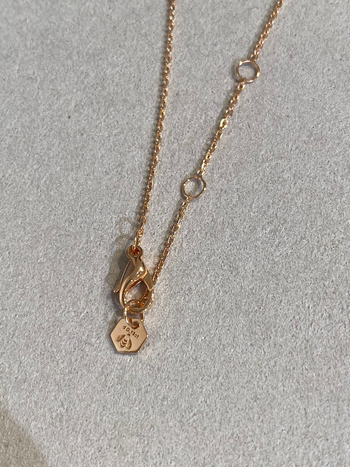 [Resenly Jewelry]BEE LOVE DIAMOND NECKLACE
