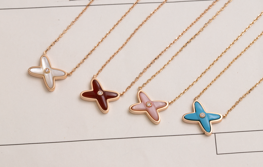 [Resenly Jewelry]JEUX DE NECKLACE 1 DIAMOND