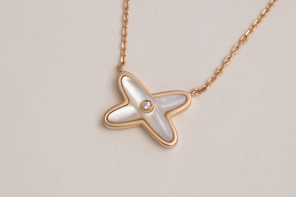 [Resenly Jewelry]JEUX DE NECKLACE 1 DIAMOND
