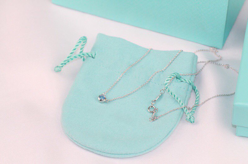 [Resenly Jewelry]ELSA PERETTI SERIES SINGLE DIAMOND SIMPLE NECKLACE