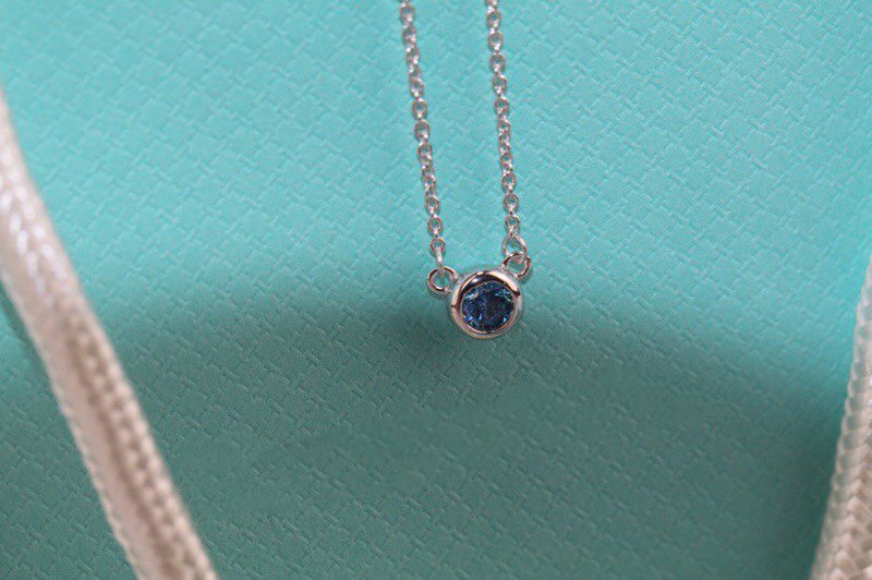 [Resenly Jewelry]ELSA PERETTI SERIES SINGLE DIAMOND SIMPLE NECKLACE